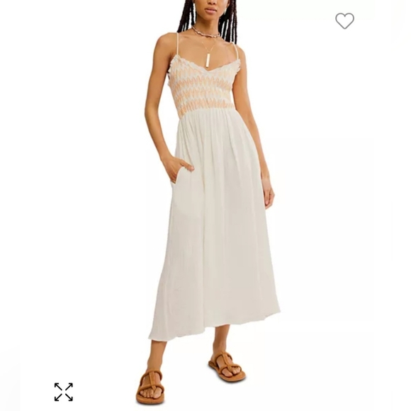 Free People Sweet Nothings Midi Dress - Picture 4 of 7